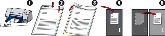 Itsekiinnittyvät kyltitaskut otsikolla, uudelleensijoitettavat, A4