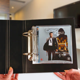 Blu-Ray-pakket, 50 Blu-Ray hoes, 2 ringbanden