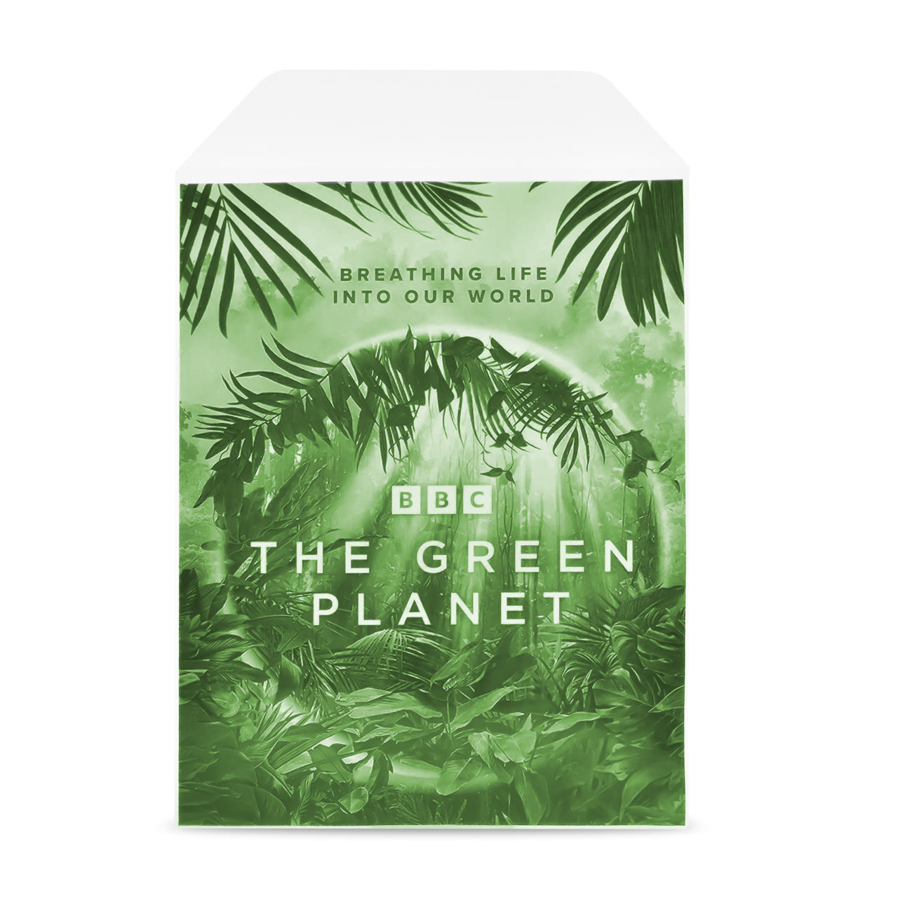 Biologisch afbreekbare DVD hoes met plek voor een DVD-cover