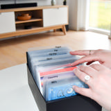 CD verdelers incl. etiketten met voorbedrukte genres