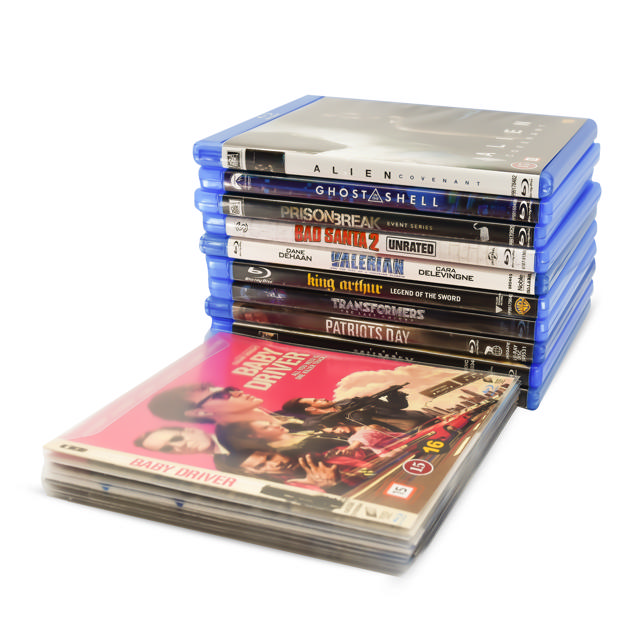 Blu-Ray hoes voor Blue-Ray opslag 