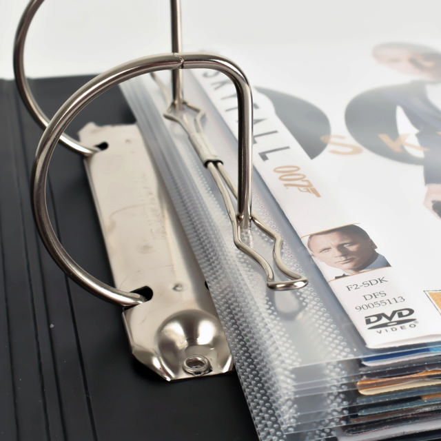 DVD Binder for DVD Sleeves