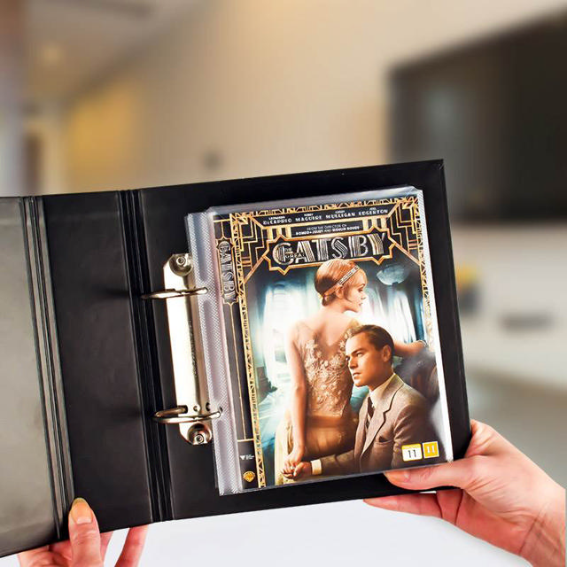 DVD Binder for DVD Sleeves