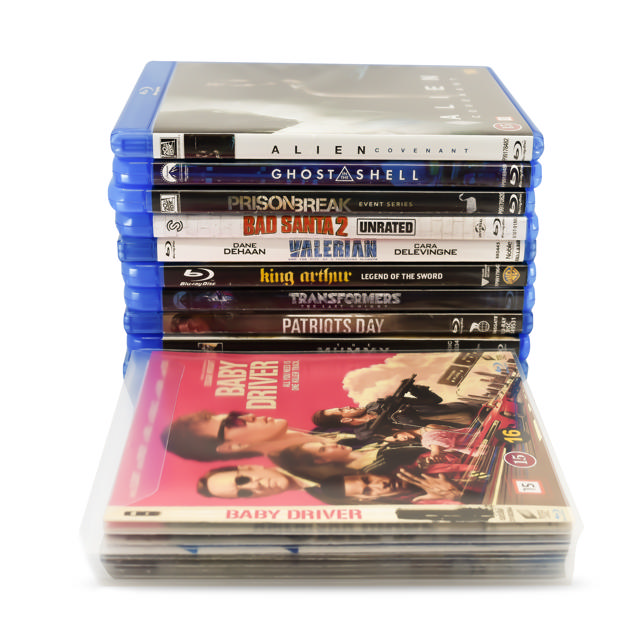 Dubbele Blu-Ray hoes met vilt