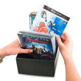 Storage Box for DVD, CD and Blu-Ray Sleeves DVD Storage Box