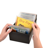 Storage Box for DVD, CD and Blu-Ray Sleeves DVD Storage Box