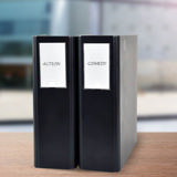 Självhäftande Etiketthållare, Permanent, 46 x 75 mm, med Inlägg