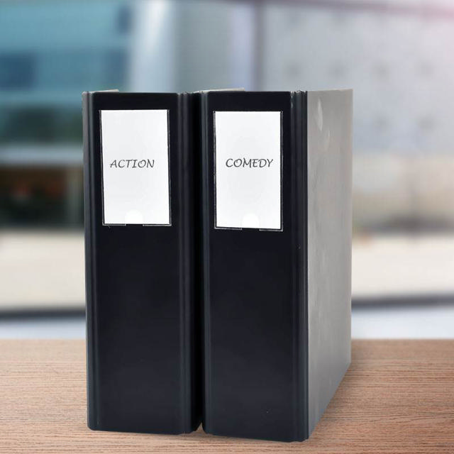 Självhäftande Etiketthållare, Permanent, 46 x 75 mm, med Inlägg