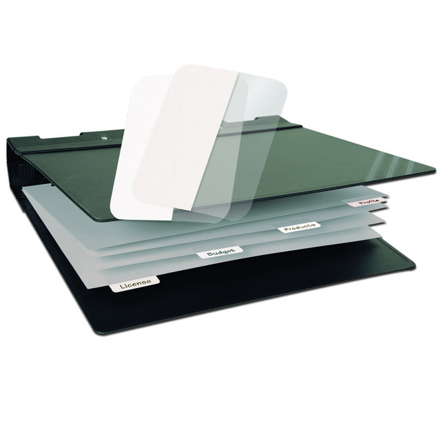 Självhäftande indexflik 3L, Permanent, 12 x 25 mm