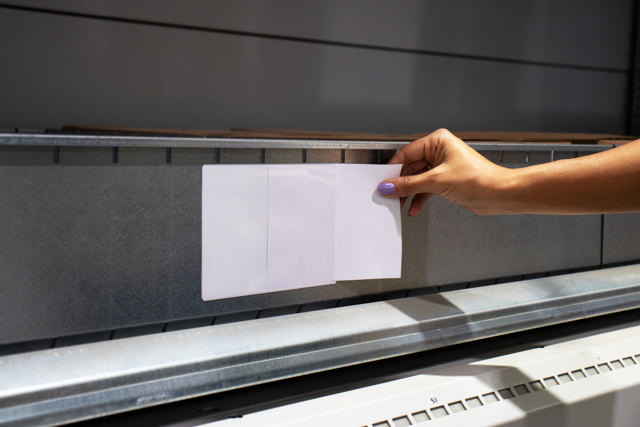 Magnetisk etikette lomme, A6