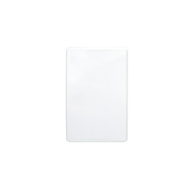 Magnetisk etikette lomme, 60 x 95 mm, sideåbning