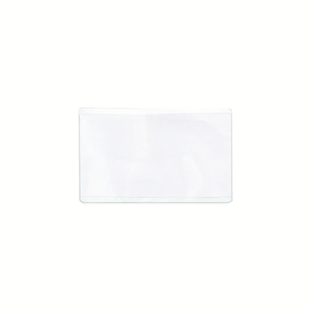 Magnetisk etikette lomme, 60 x 95 mm, topåbning