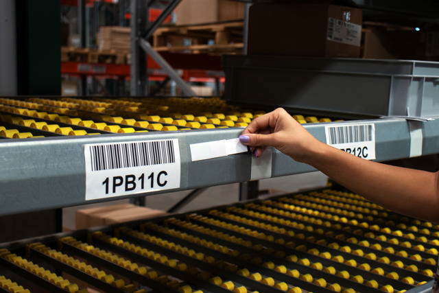 Magnetisk etikette lomme, 35 x 102 mm