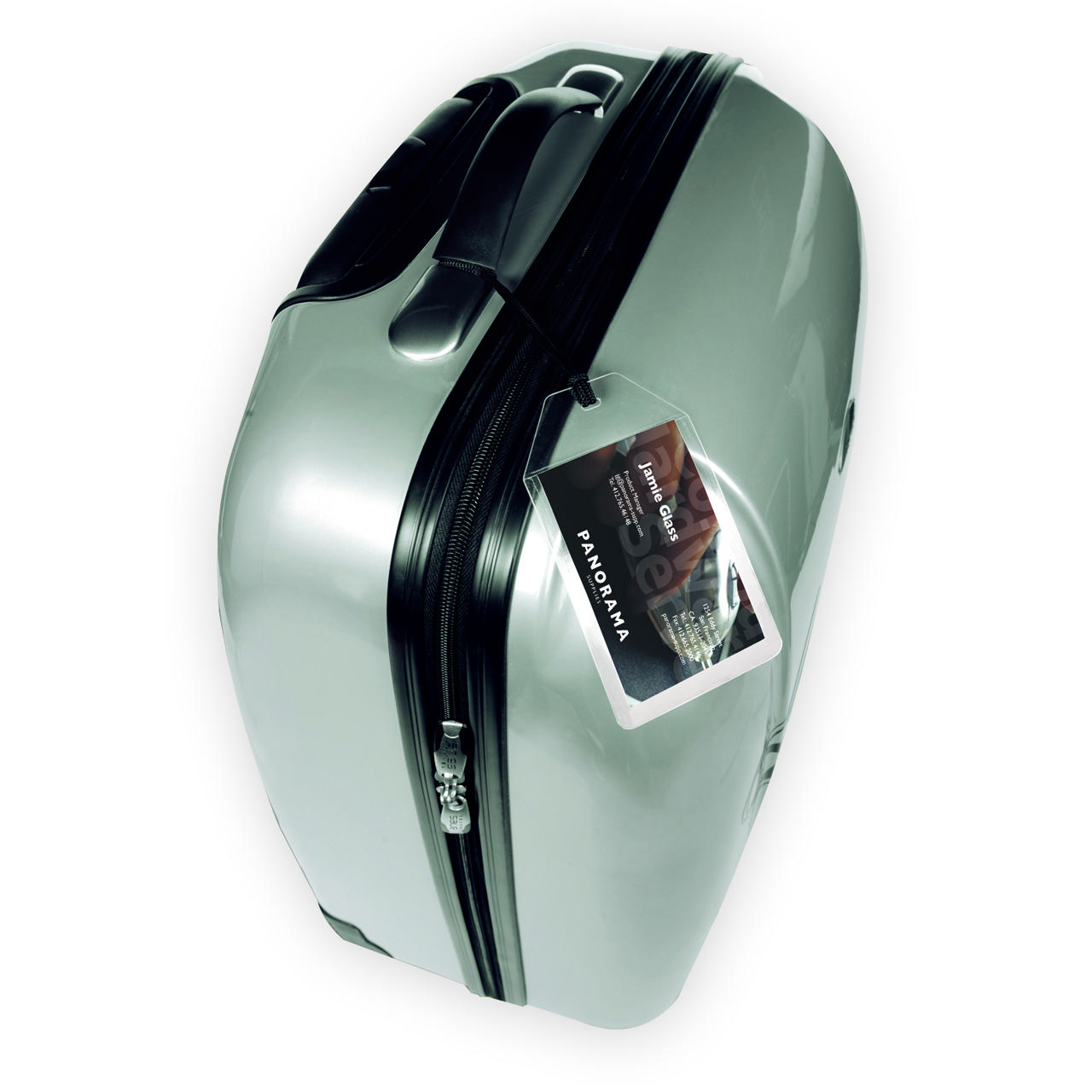 Käyntikortin matkatavaralappu, 72 x 123 mm