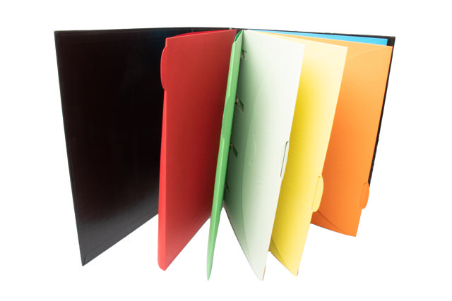 Smartfolder Sammelmappe mit Abheftrand, und Registertab, DIN A4