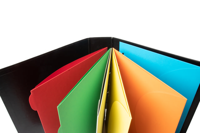 Smartfolder Sammelmappe mit Abheftrand, und Registertab, DIN A4