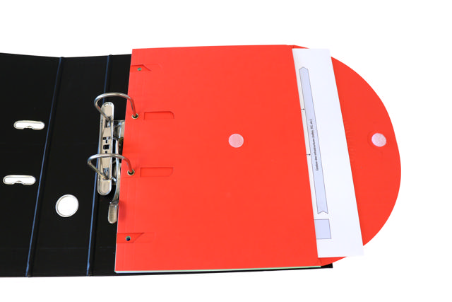 Smartfolder Uno perforeret dokument mappe, uden tab, A4