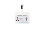 3L Identificadores de visita con pinzas/cordones y tarjetas - 50 Uds