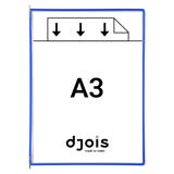 Tarifold Drejelige display lomme, A3, lodret