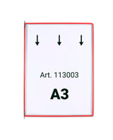 Tarifold Vridbar Ficka, A3, Porträtt