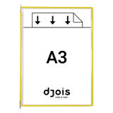 Tarifold zichtpaneel, A3, verticaal