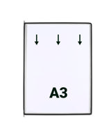 Tarifold Vridbar Ficka, A3, Porträtt