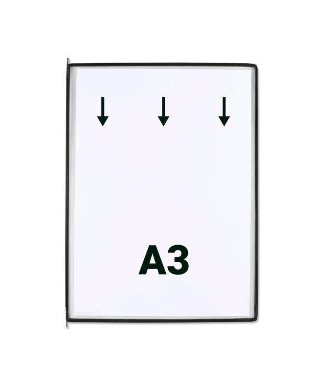 Tarifold Vridbar Ficka, A3, Porträtt