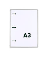 Tarifold zichtpaneel, A3, verticaal, laden links