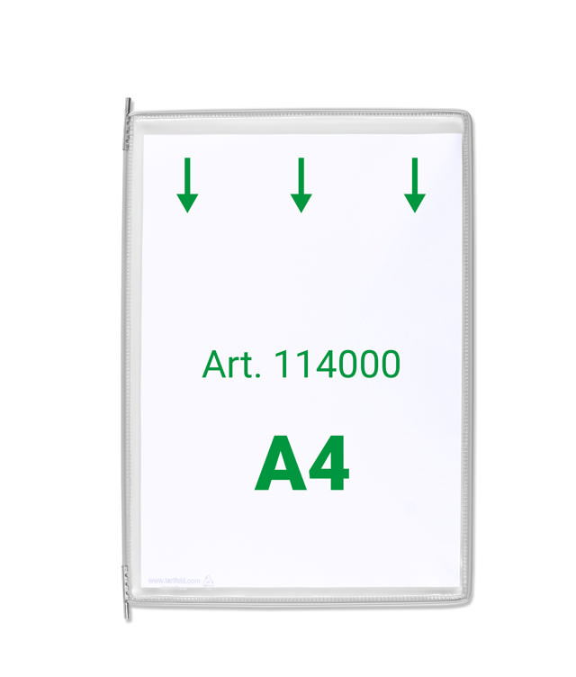 Tarifold Vridbar Ficka, A4, Porträtt