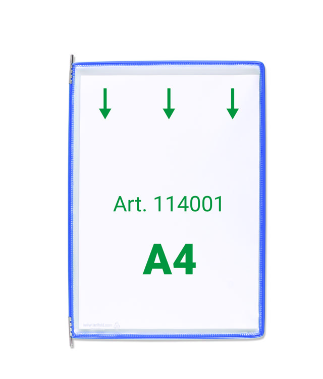 Tarifold Vridbar Ficka, A4, Porträtt