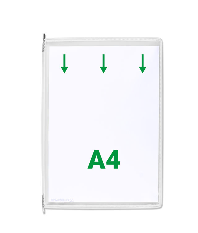 Tarifold Vridbar Ficka, A4, Porträtt