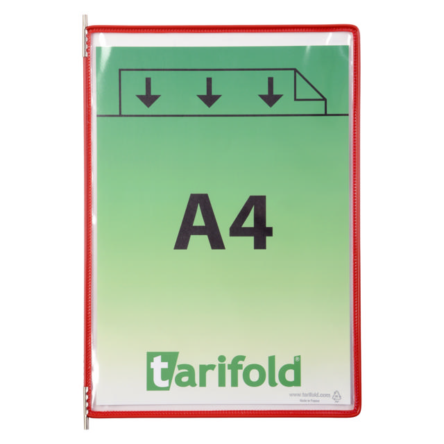 Tarifold Vridbar Ficka, A4, Porträtt