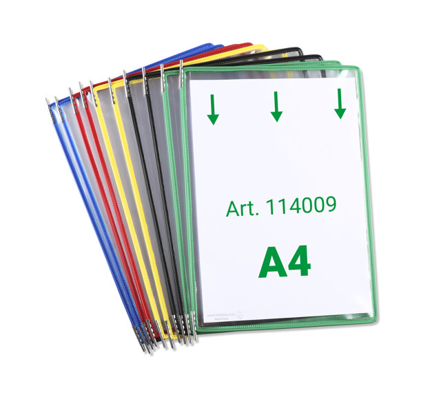 Funda con pivotes Tarifold, A4, vertical