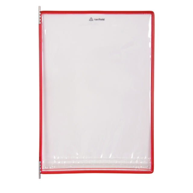 Tarifold Drypocket Pivoting Pocket, Pivots i rustfrit stål, A4, stående