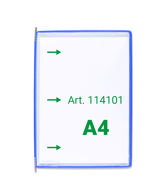 Tarifold-kääntötasku, A4, pystysuora, vasemmalta puolelta täytettävä