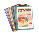 Tarifold Stainless Steel Pivoting Pocket, A4, Left Side Loading