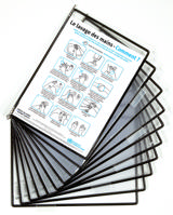 Tarifold Antimicrobial Pivoting Pocket, A4, Portrait