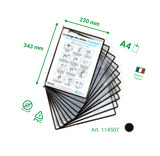 Tarifold Antimicrobial Pivoting Pocket, A4, Portrait