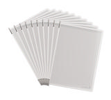 Poche à pivots inox antimicrobienne Tarifold, A4, portrait