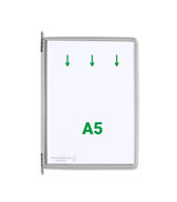 Tarifold zichtpaneel, A5, verticaal