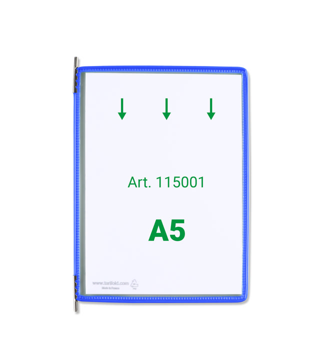 Tarifold Vridbar Ficka, A5, Porträtt