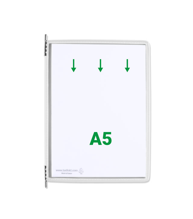 Tarifold Vridbar Ficka, A5, Porträtt