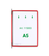 Tarifold zichtpaneel, A5, verticaal