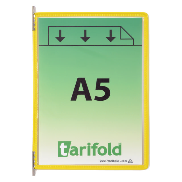 Tarifold zichtpaneel, A5, verticaal
