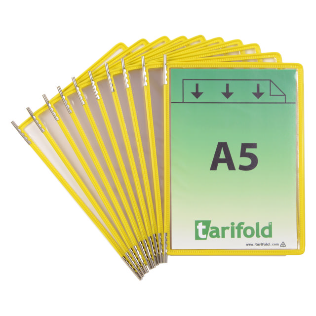 Tarifold zichtpaneel, A5, verticaal
