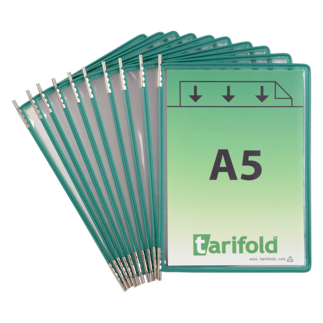 Tarifold zichtpaneel, A5, verticaal