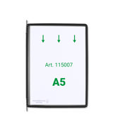 Tarifold zichtpaneel, A5, verticaal