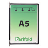 Tarifold zichtpaneel, A5, verticaal