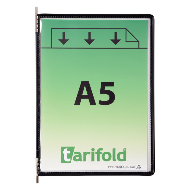 Tarifold zichtpaneel, A5, verticaal