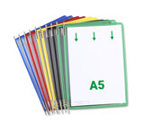 Tarifold Drejelige display lomme, A5, lodret